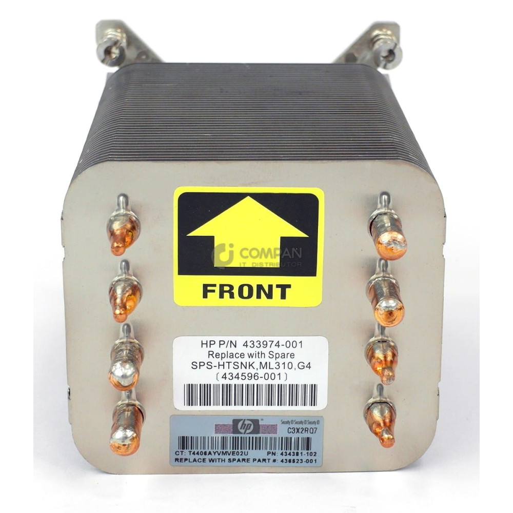 434596-001 HP HEATSINK FOR ML310 G4 433974-001